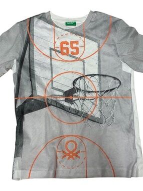 United Colors of Benetton Youth Basketball T-Shirt Size XL 10-11
